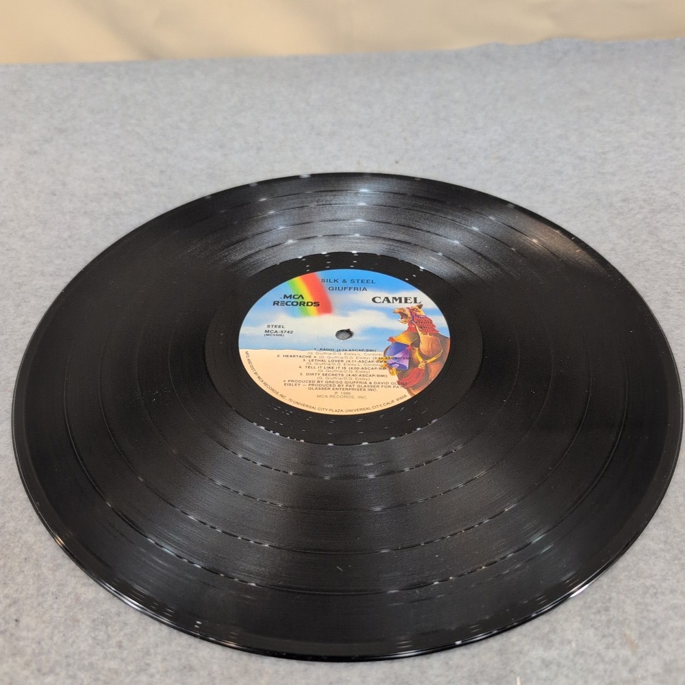 Giuffria Silk and Steel Vinyl LP 1986 MCA Records MCA-5742 Melodic Hard Rock - Picture 4 of 4